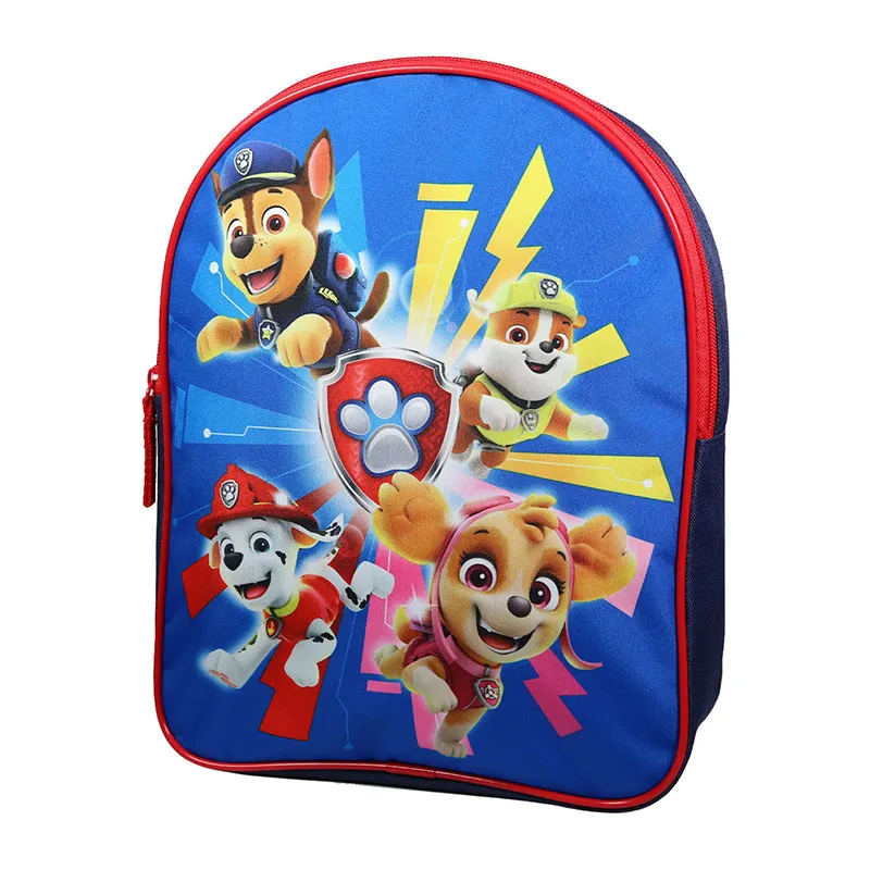 Sac à dos goûter maternelle Pat'Patrouille Bleu - 25x32cm-1