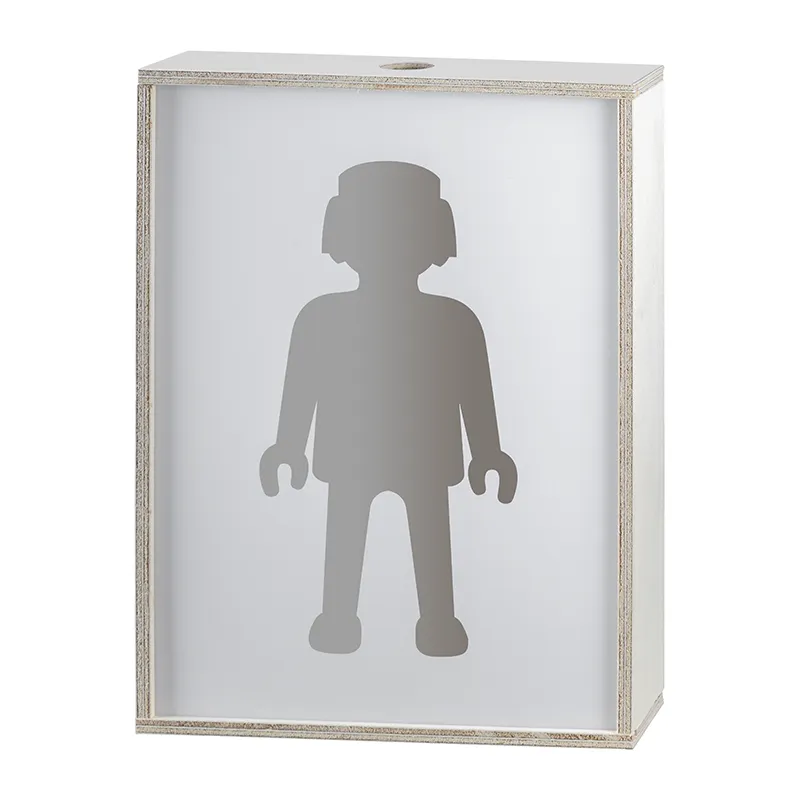 Coffre à jouet Monde Playmobil - 15x10x40cm-3