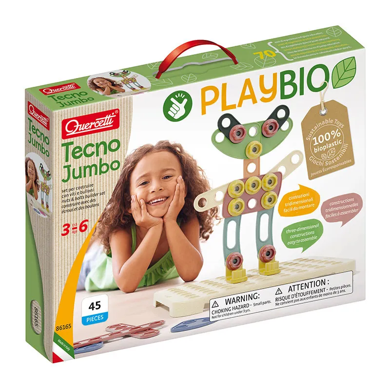 Jeu de construction Tecno Jumbo 45pcs BIO - 36m+-2
