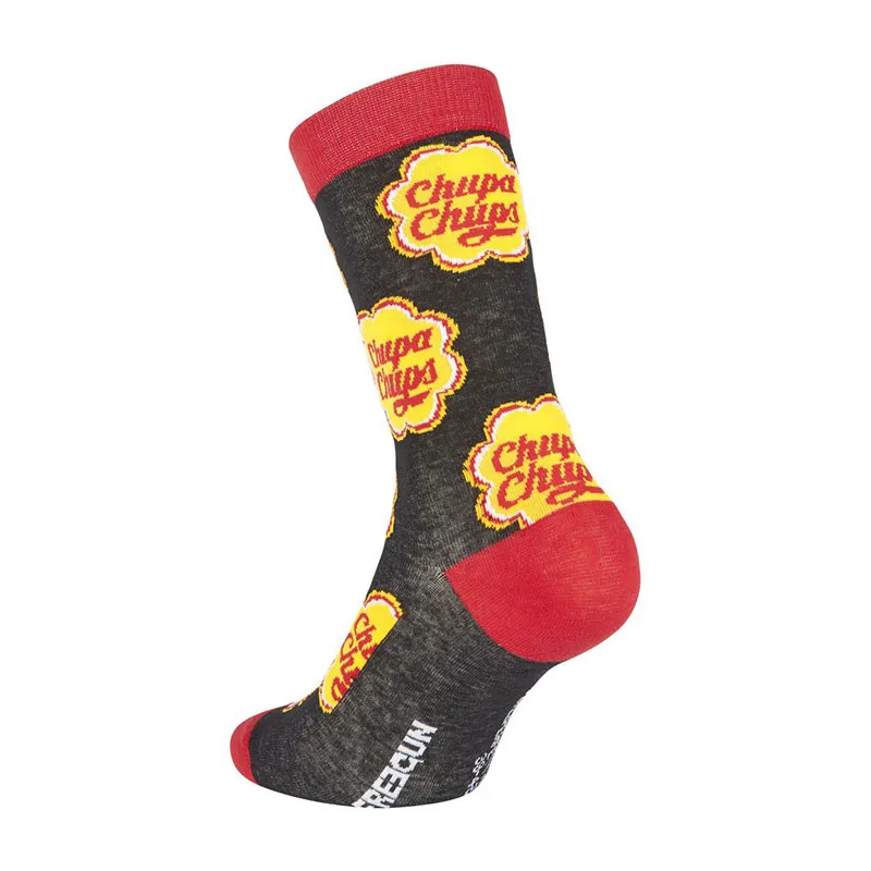 8 paires de Chaussettes Homme Chupa-Chups - Noir/Bleu/Rouge/Jaune-5