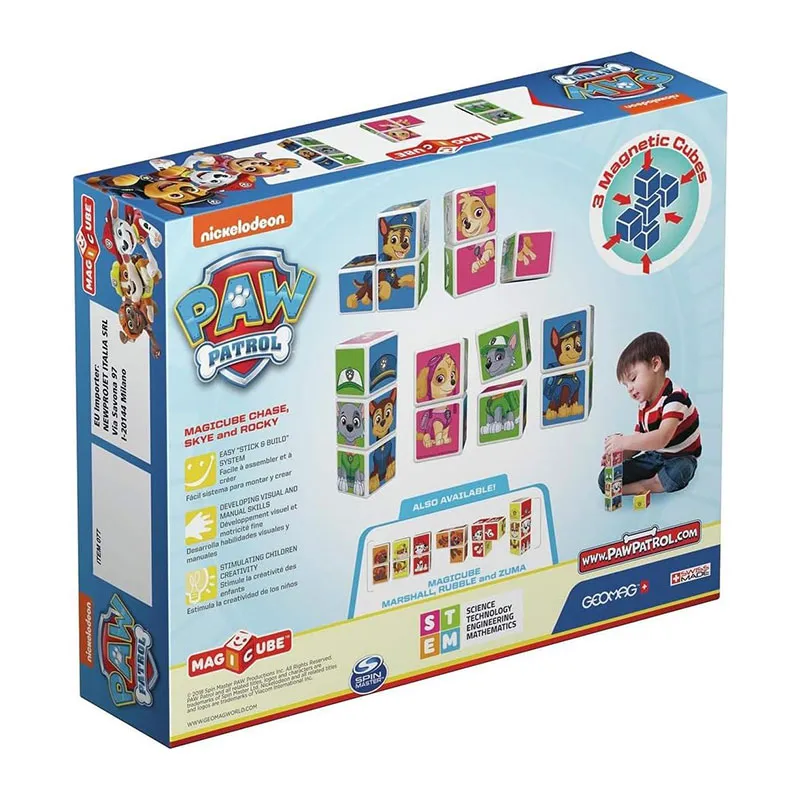 Magicube Pat'Patrouille n°1 3pcs - 24m+-1