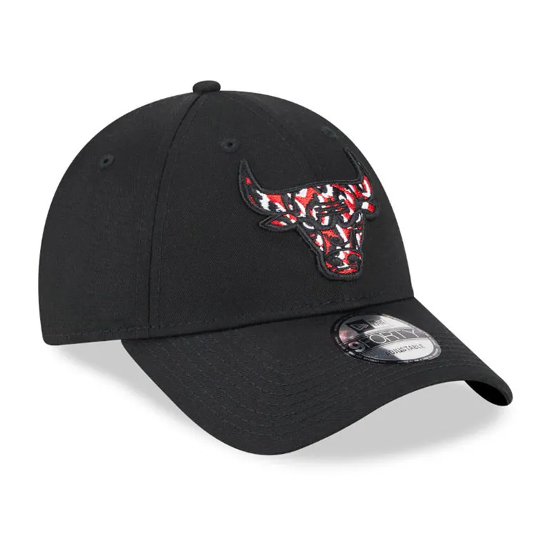 Casquette 9Forty Chicago Bulls Seasonal Adulte - Noir-2