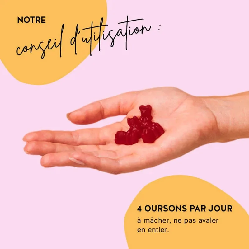 Mama Bear Postnatal pour l'Allaitement - 60 Gummies-3