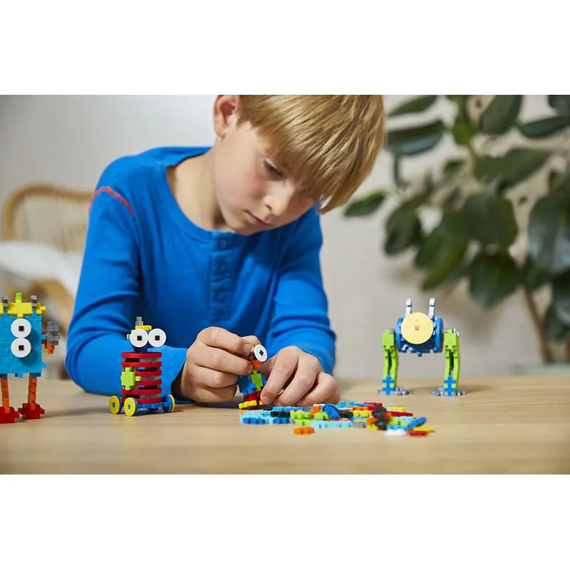 Box Découverte Apprendre à construire Robots 250pcs - 5+-7