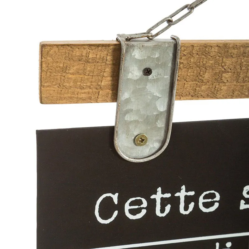 Mémo semainier ardoise - 69x2x49,5cm-1