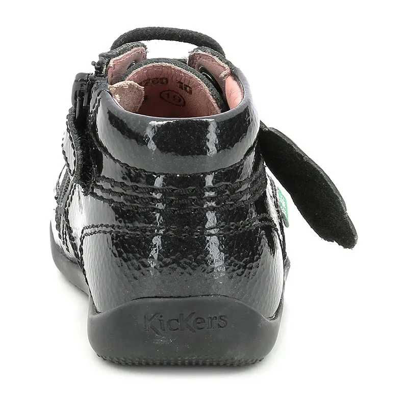 Botillons zip/lacets Billista - Noir-4