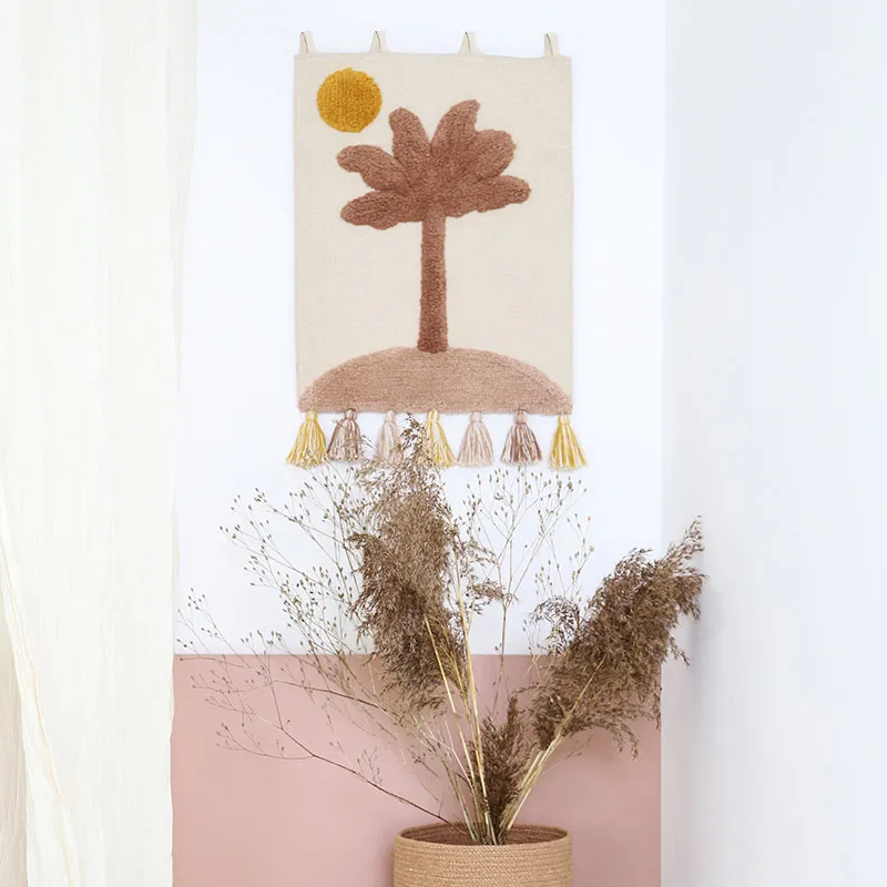 Décoration murale Coton Little Palm - 40x50cm-1