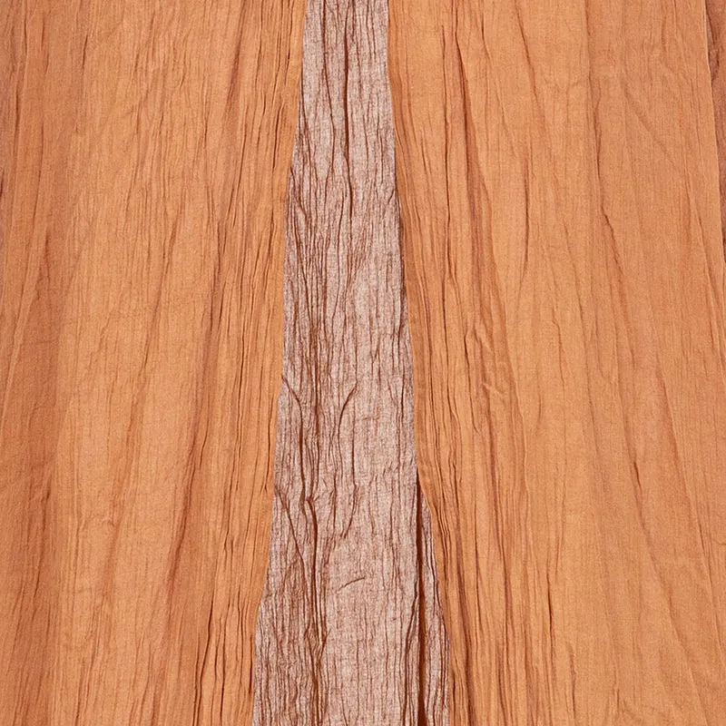 Ciel de lit double Gaze de coton Marron - 250x50x350cm-1