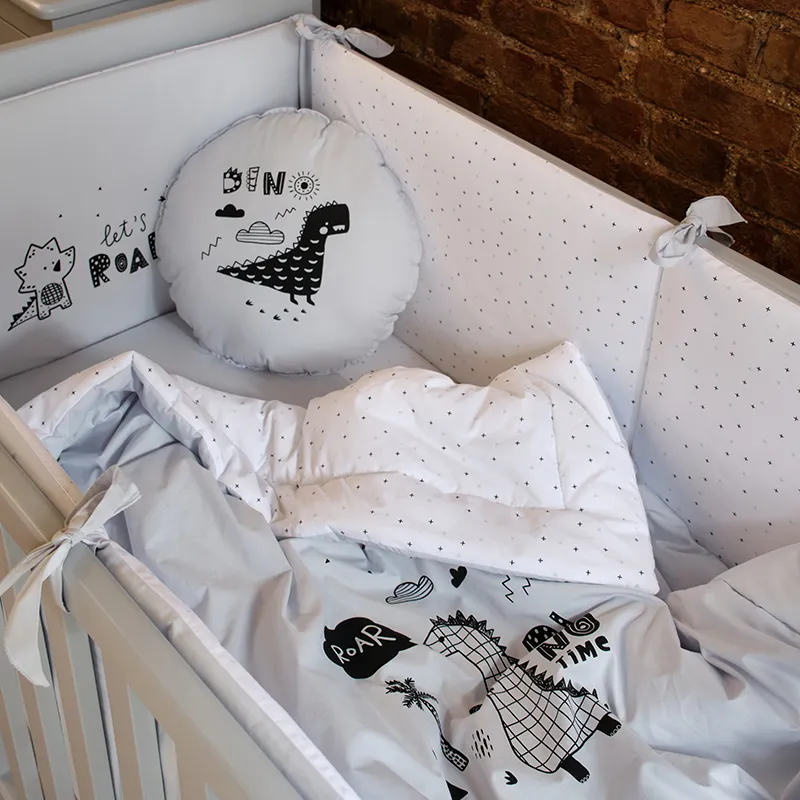 Set Literie Dino Bleu - 5pcs-1