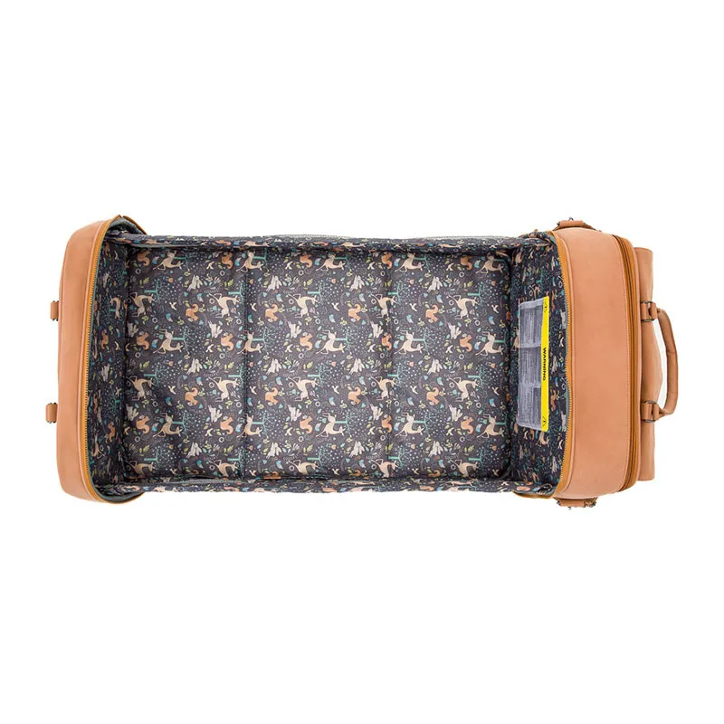 Couffin nomade/Sac à langer Porcini - 48x77cm-6