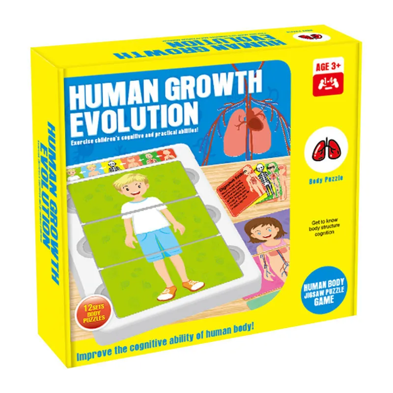 Jeu éducatif Apprend le Corps Humain - 36m+-0