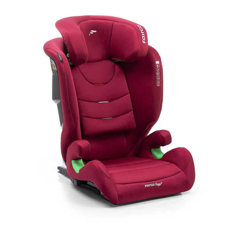 Siège-auto I-SIZE/ISOFIX Raga Fix 100-150cm - Rouge chiné-2