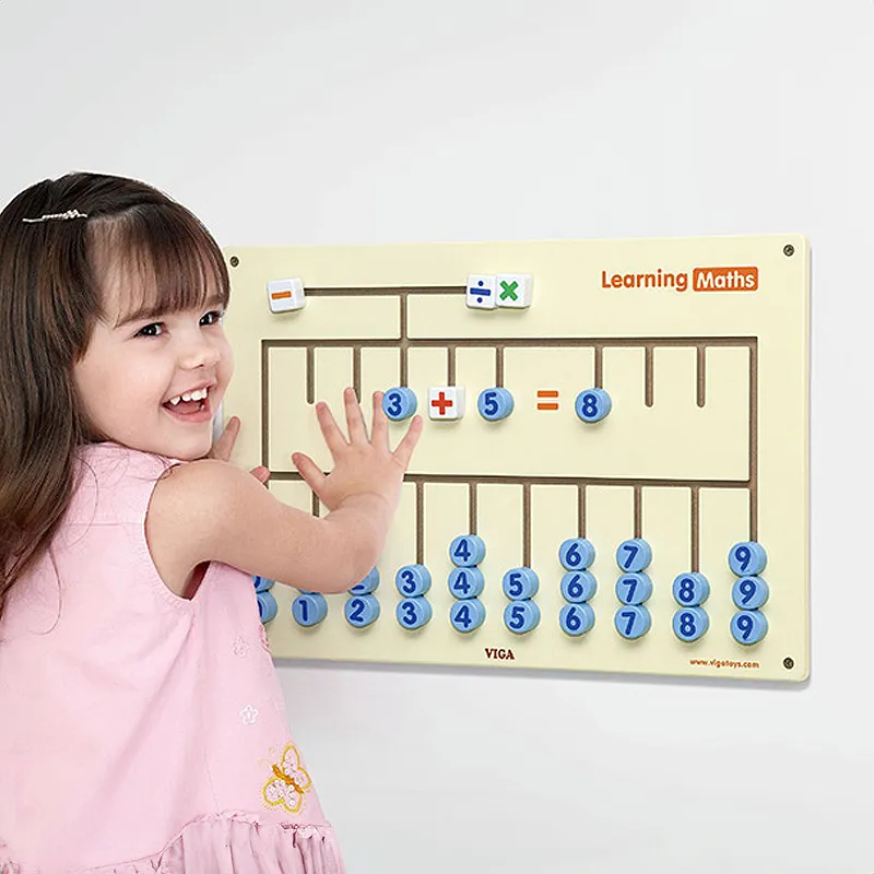 Jeu mural Apprendre à compter 60x40cm - 36m+-0