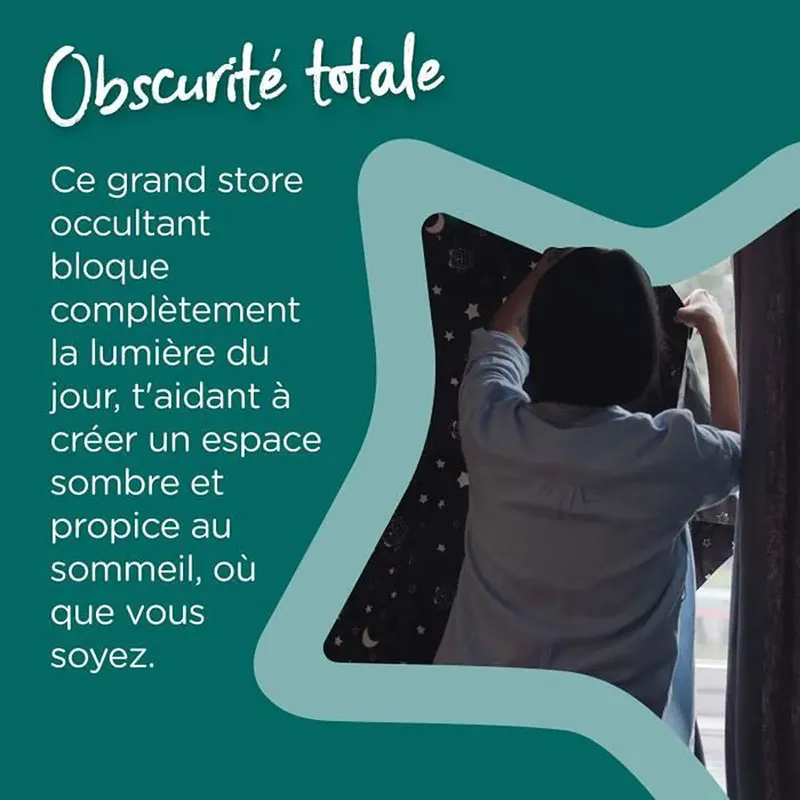 Rideau occultant portable - Ollie la Chouette-4