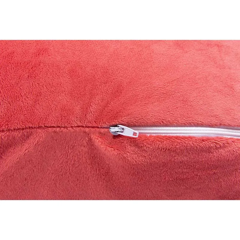 Coussin de maternité polaire 3en1 + charlotte Corail - 170cm-2