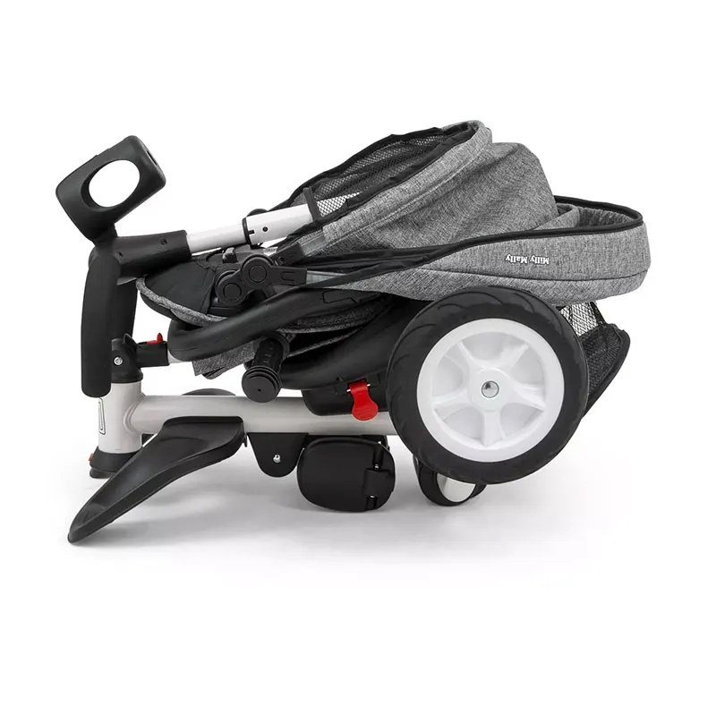 Tricycle 6en1 Stanley Rubber Gris - 12m+-9
