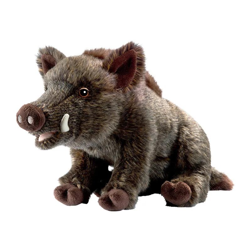 Peluche Sanglier Couché Anima - 35cm-0