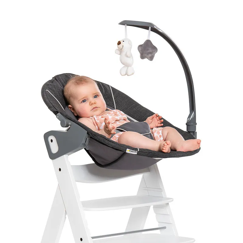Transat Alpha Bouncer 2en1 Deluxe Gris - 0m+-4