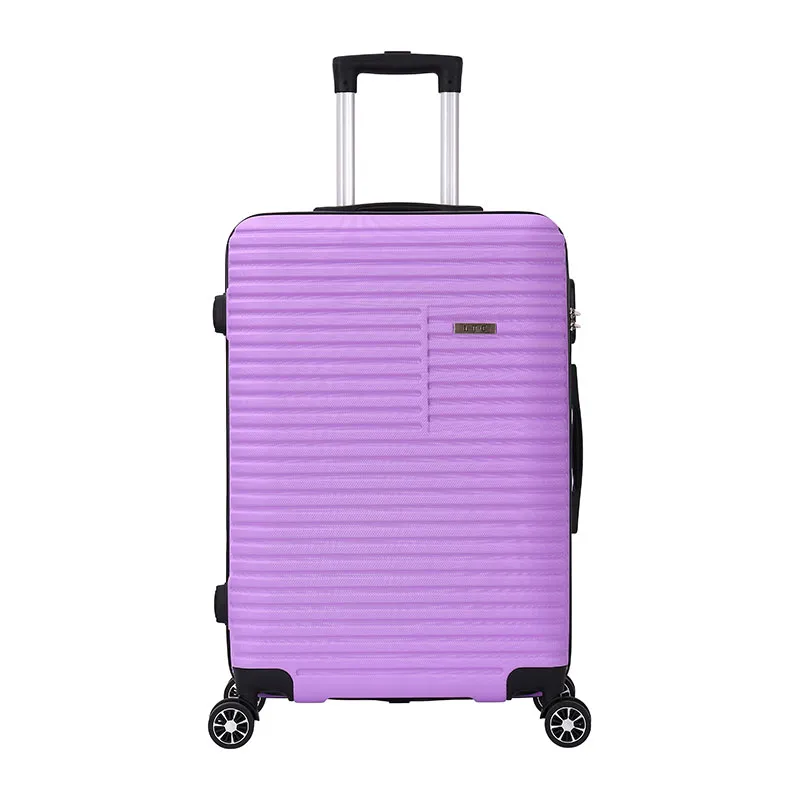 Set de 3 valises Vera 55/65/75cm - 43/65/94,5L - Orchidée-1