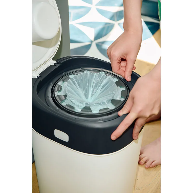 Poubelle à couche Twist & Click + 13 recharges - Vert-19