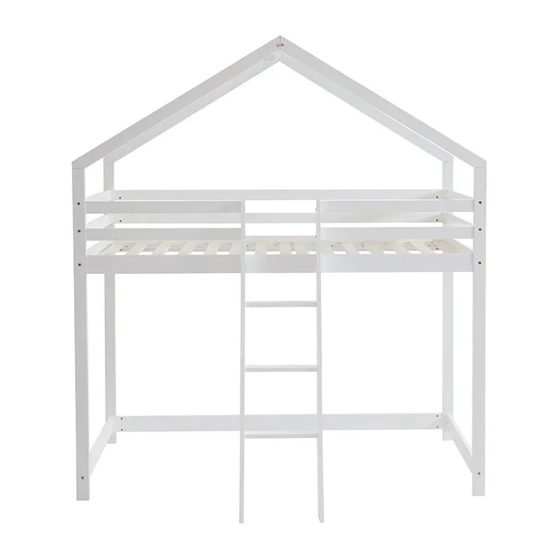 Lit mezzanine Tiny Pin Blanc - 90x190cm-2