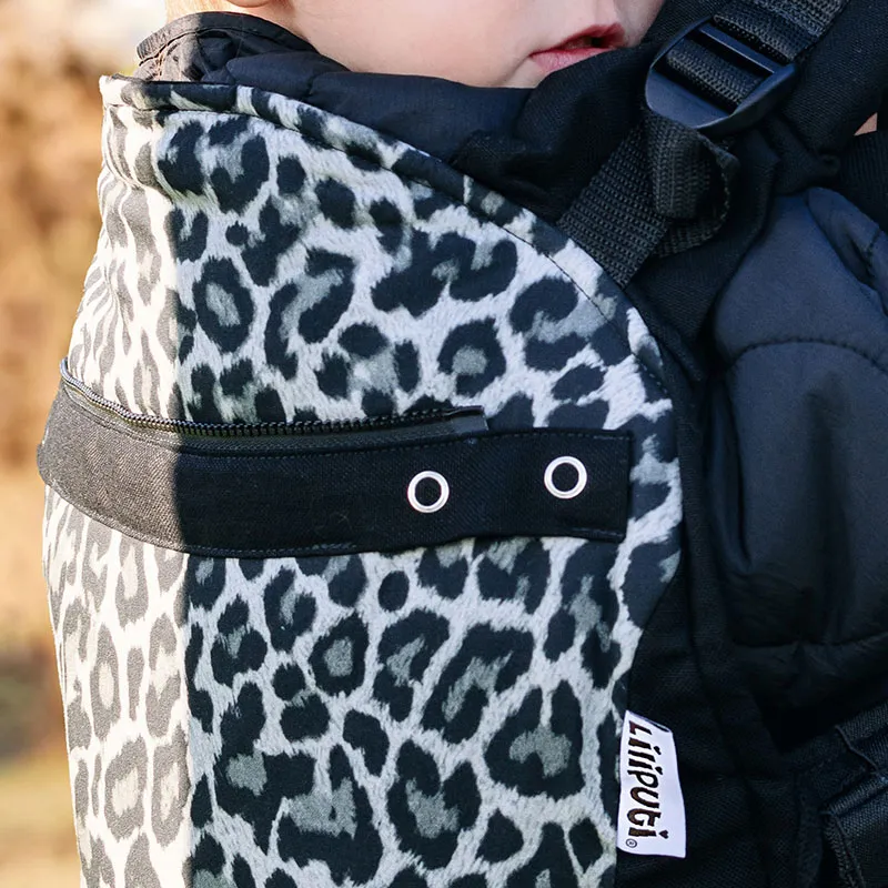 Porte bébé Love Buckle Carrier Léopard - Marron-7