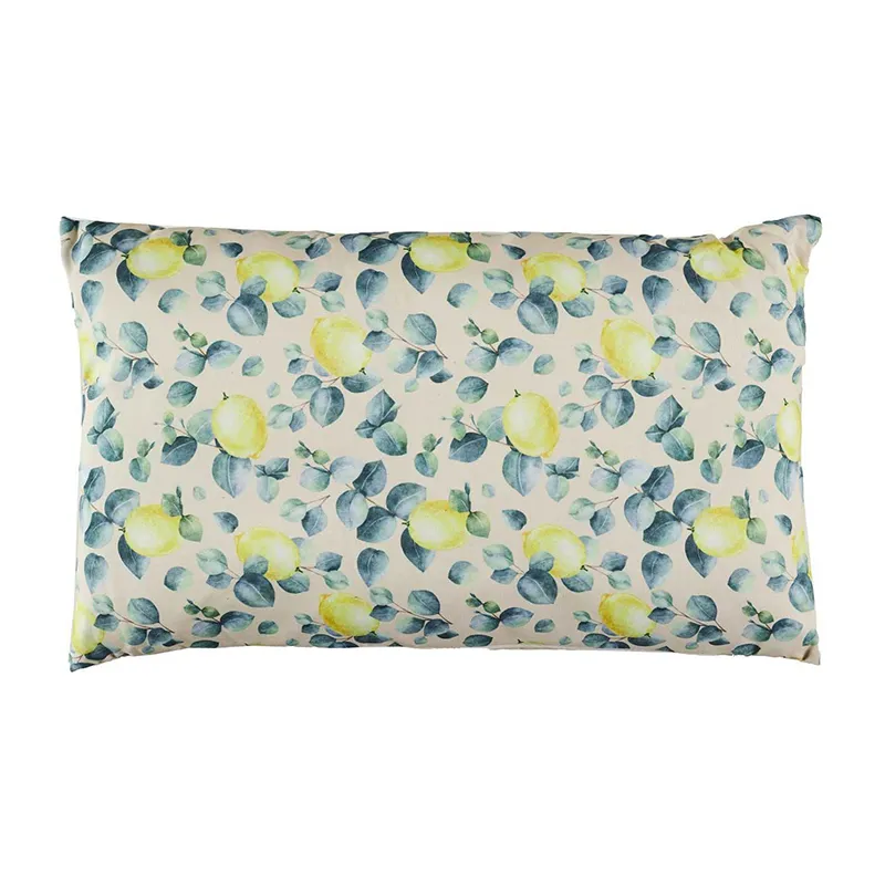 Coussin déperlant Citrons Aléat. - 30x50cm-1