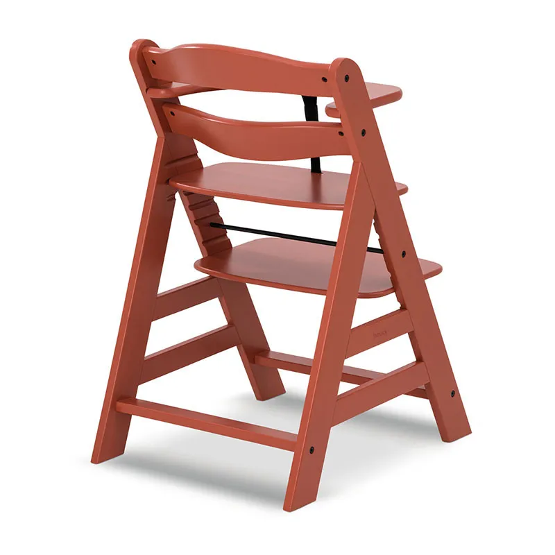 Chaise haute Alpha+ avec harnais Cork - 6m+-4