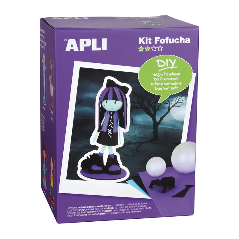 Kit mousse transformable Poupée Gothique - 8+-0
