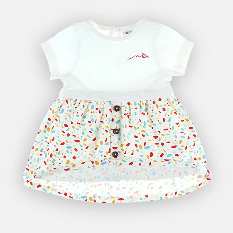 Robe + Legging Cocon - Blanc-3