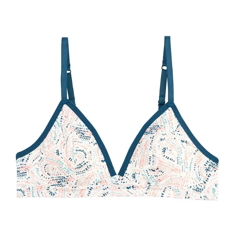 Soutien-gorge souple 1ère lingerie Samara - Bleu/Multi-0