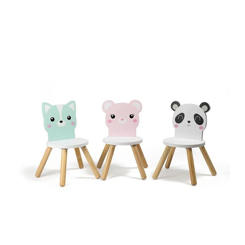 Chaise en bois Panda - 36m+-3