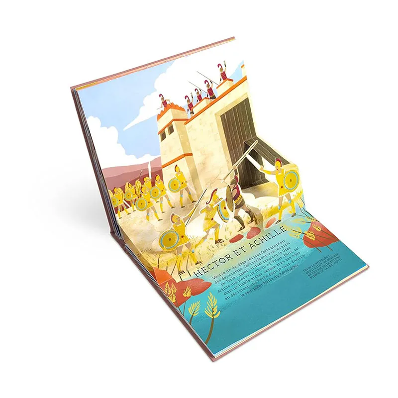 8 Fabuleux pop-up Troie Antique - 6+-1