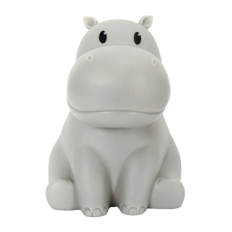 Lampe veilleuse Hippopotame - 16,5cm-2