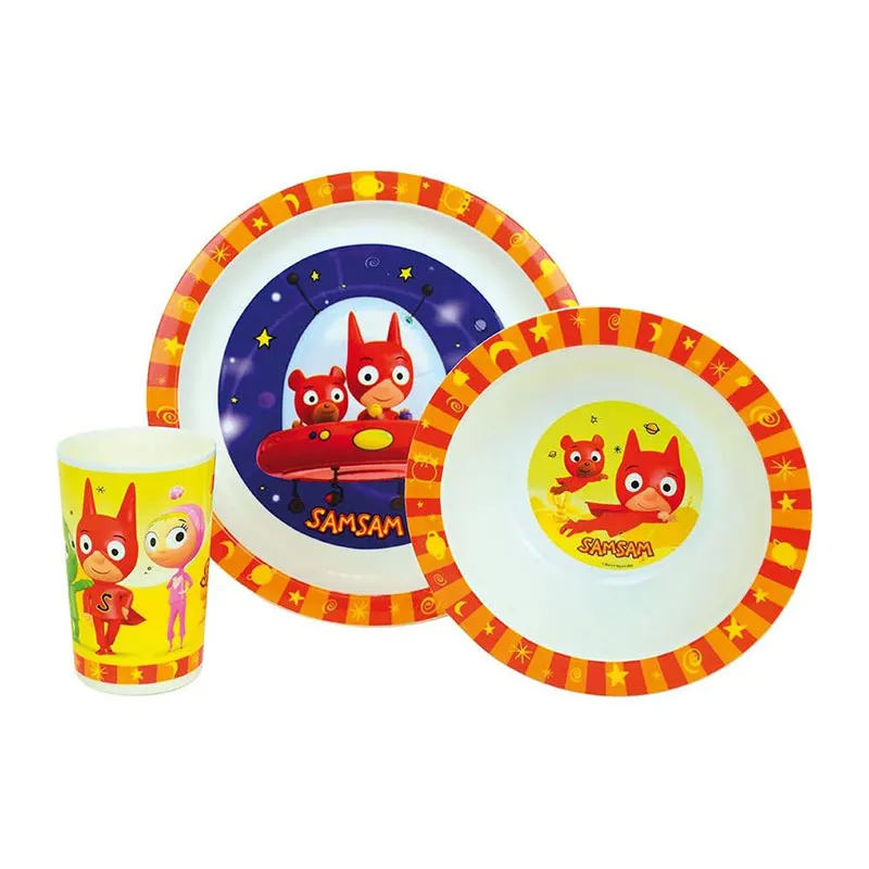 Ensemble repas Samsam - 3pcs-0