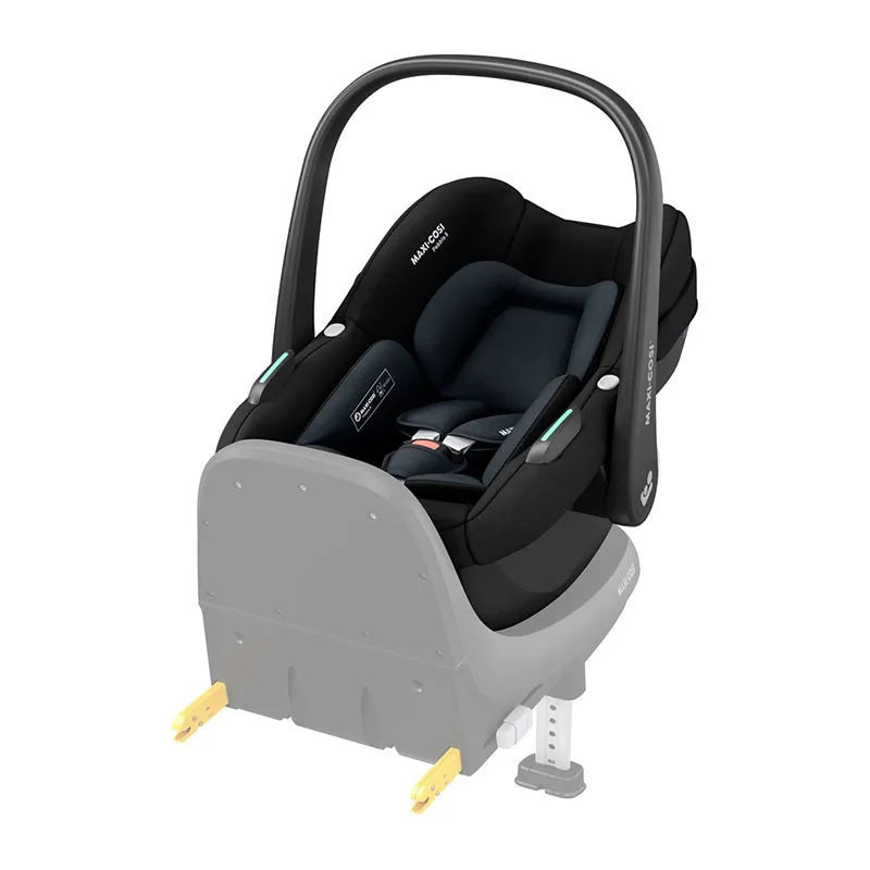 Trio Poussette Compacte Street + Cosi Pebble S + Nacelle Oria + Adaptateurs Black/Red - 0m+-12