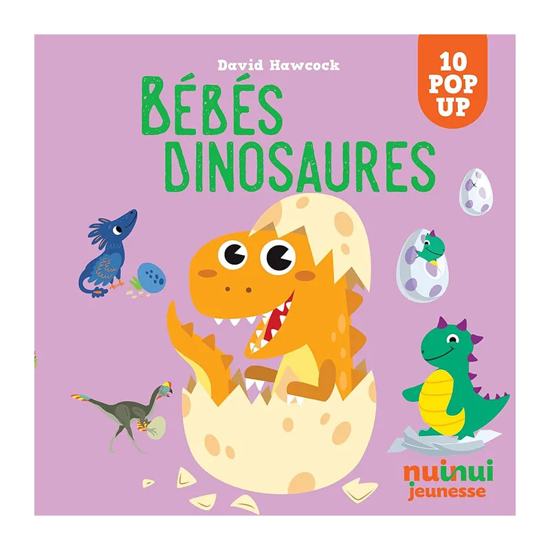 10 pop-up Bébés dinosaures - 36m+-0