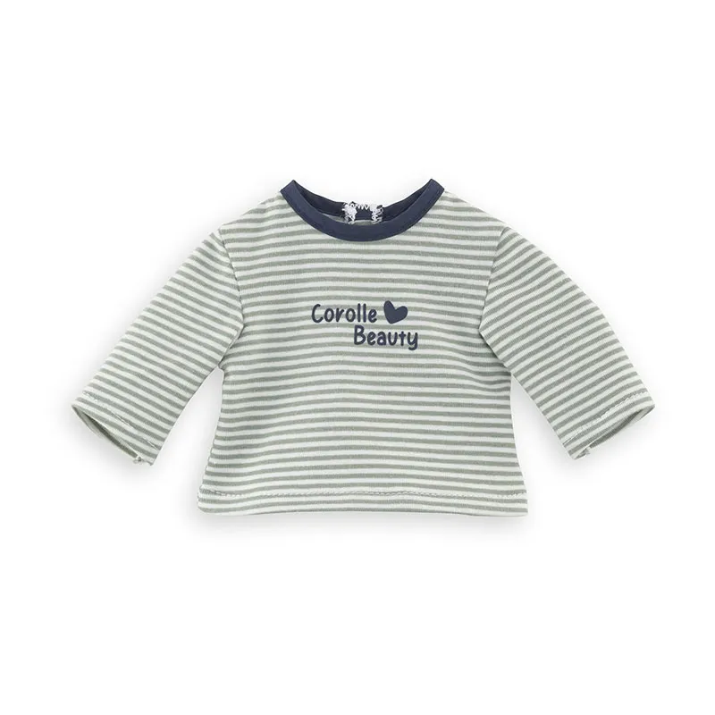 T-shirt ML rayé poupée ma Corolle 36cm - 4+-1
