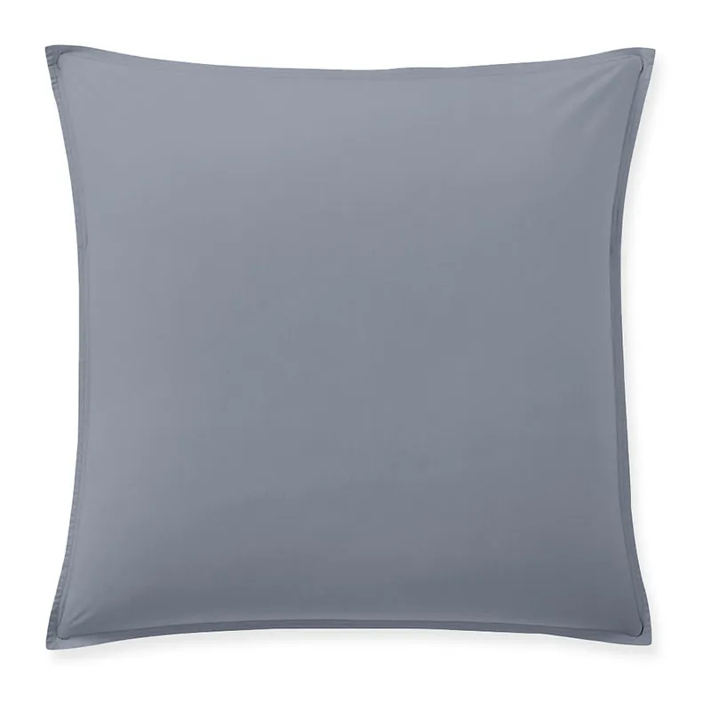 Taie d'oreiller Percale de coton Bleu forever-1