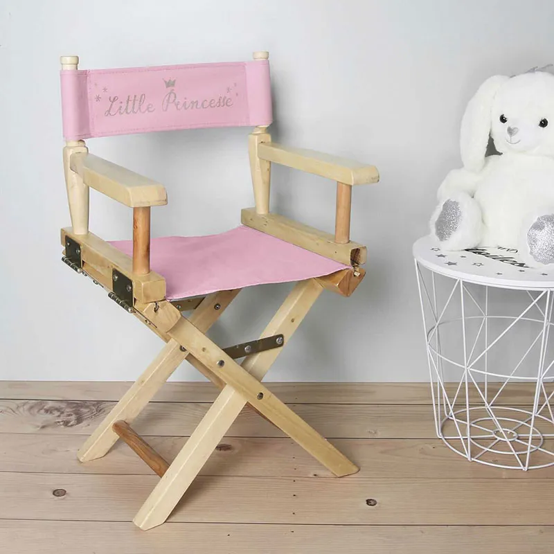 Chaise directeur Rose - 28x37,5x57cm-1