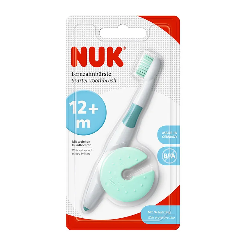 Brosse à dents éducative avec anneau de sécurité - 6m+-1