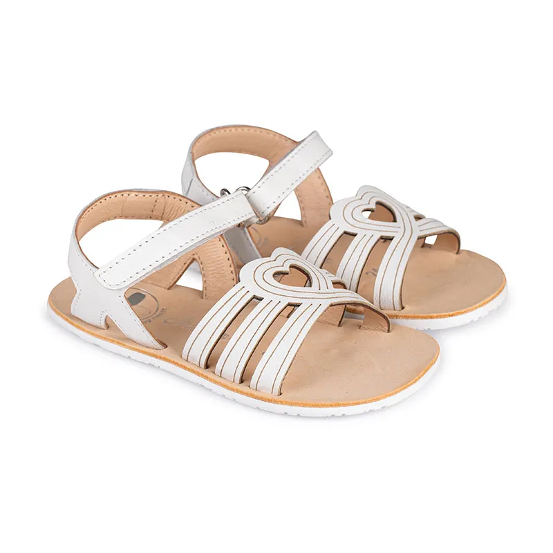 Sandales Cœur Barefoot - Blanc-2
