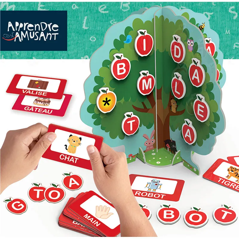 Jeux éducatif L’arbre des lettres - 5+-1