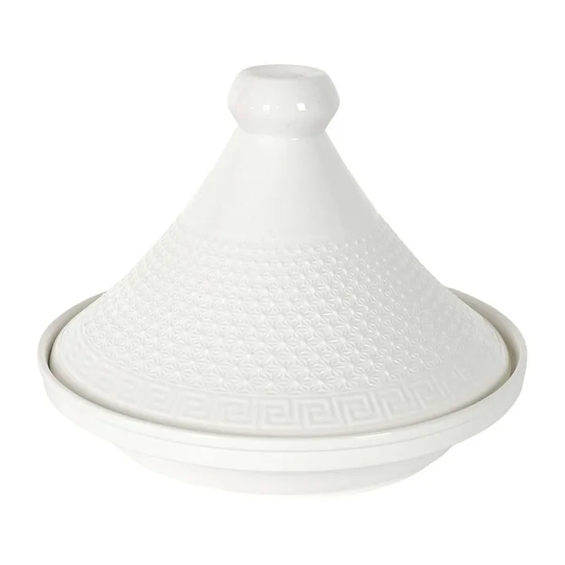 Plat à tajine en porcelaine Clélia - ⌀25cm-0