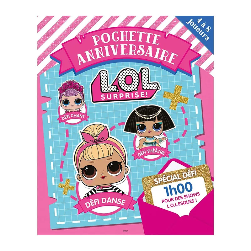 Pochette anniversaire lol surprise  - 6+-0