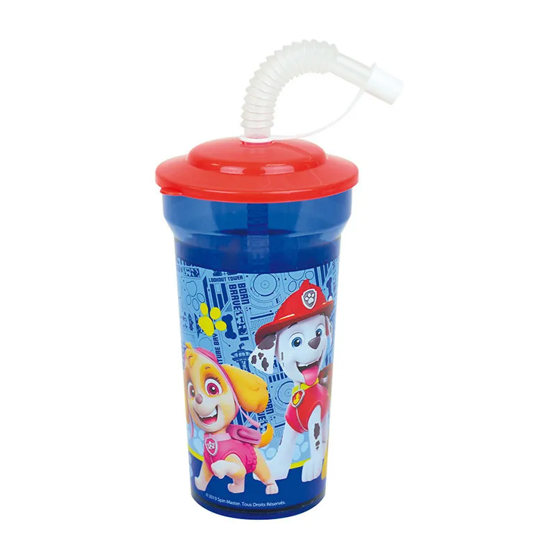 Gobelet avec paille Pat'Patrouille - 400ml-3