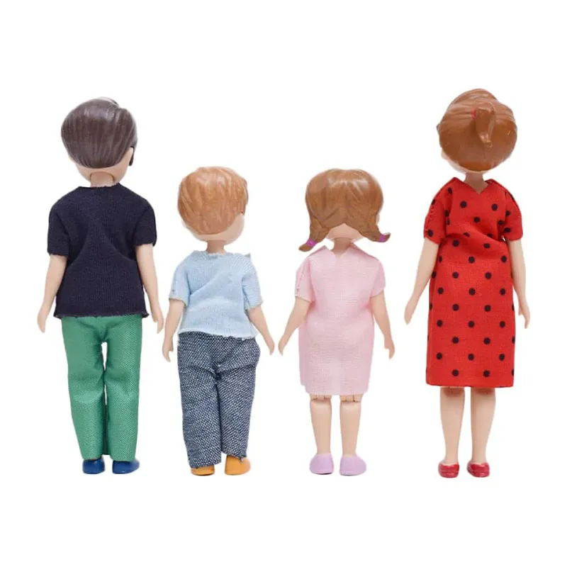 Poupées la famille de Thomas & Marion - 4+-1