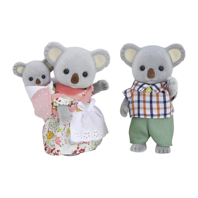 Famille koala & porte-bébé - 4pcs-0