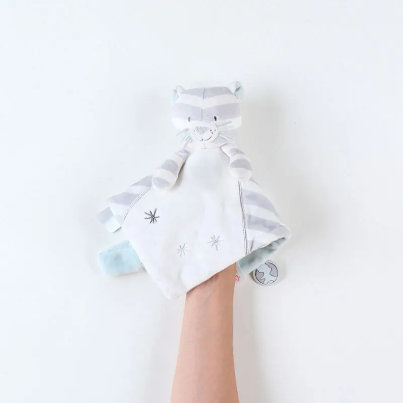 Doudou Milo A&M Gris Noukie's - 27x27x7cm-1