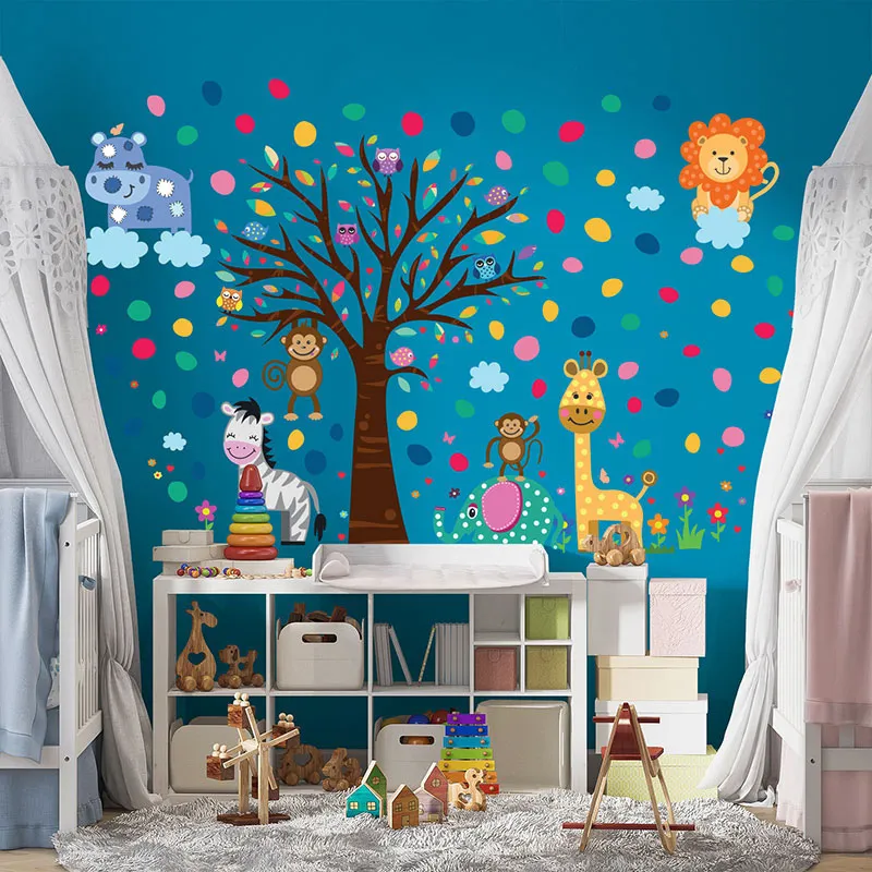 Stickers - Zoo heureux et petits pois-5